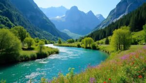 découvrez la vallée de la soča, un trésor naturel de la slovénie aux paysages époustouflants. explorez ses rivières turquoise, ses sentiers de randonnée pittoresques et ses charmants villages. un incontournable pour les amoureux de la nature et les aventuriers en quête de nouveaux horizons.