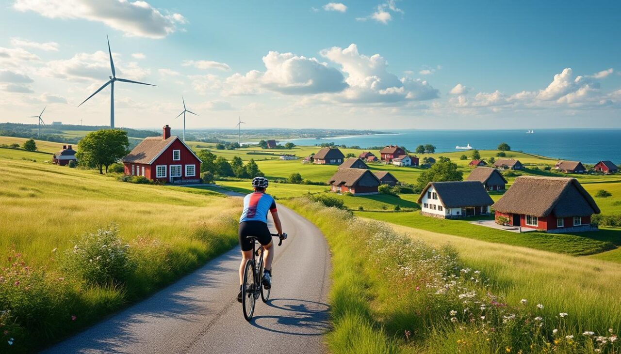 découvrez l'itinéraire épique du tour du danemark à vélo, une aventure inoubliable à travers des paysages scandinaves à couper le souffle. préparez-vous à explorer des côtes magnifiques, des villages pittoresques et une culture riche au rythme de votre vélo.