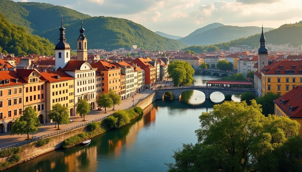 découvrez ljubljana, la charmante capitale slovène, où la beauté cachée se révèle à travers ses ruelles pittoresques, ses bâtiments historiques et ses espaces verts apaisants. plongez dans l'atmosphère vibrante de cette ville pleine de surprises et laissez-vous séduire par son art, sa gastronomie et son riche patrimoine culturel.