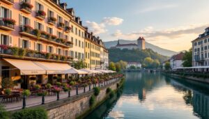 découvrez les meilleurs hôtels à ljubljana pour un séjour inoubliable en slovénie. que vous cherchiez du luxe ou un hébergement économique, notre guide vous aide à choisir l'endroit idéal pour vous reposer après une journée d'exploration de cette charmante capitale.