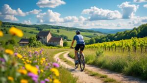découvrez les paysages magnifiques de la bourgogne à vélo et vivez une aventure inoubliable. explorez ses routes panoramiques, ses charmants villages et savourez des spécialités locales tout en pédalant à travers cette région riche en histoire.