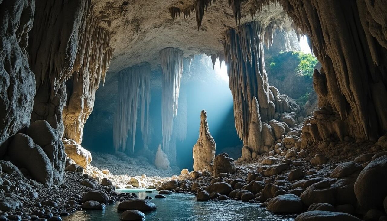 découvrez les grottes škocjan, un trésor naturel de slovénie, classé au patrimoine mondial de l'unesco. explorez des formations spectaculaires et une biodiversité unique dans ce site exceptionnel.